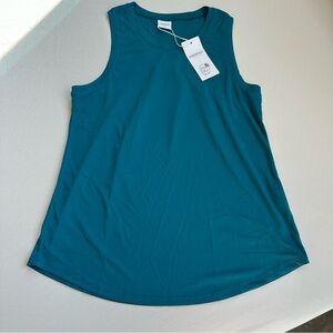 Teal Workout Tank Top - Size Small